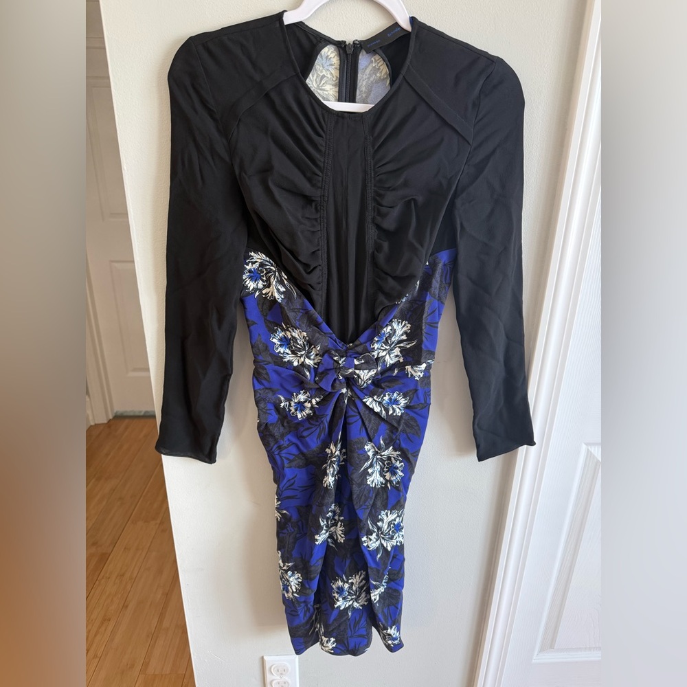 Proenza Schouler Re-Edition Knotted Dress in Blue Size 2 - Picture 2 of 3